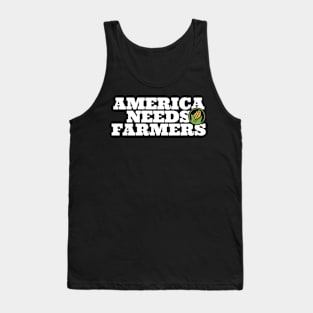 America Needs Farmers Tank Top